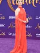 Katie Stevens at the Premiere of Disney's ''Aladdin'' in Los Angeles