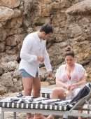 Kelly Brook in Bikini in Mallorca