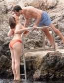 Kelly Brook in Bikini in Mallorca