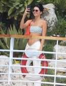 Kendall Jenner Relaxing at Hotel du Cap-Eden-Roc in Antibes
