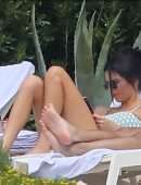 Kendall Jenner Relaxing at Hotel du Cap-Eden-Roc in Antibes