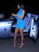 Kylie Jenner Leggy, Out in Calabasas