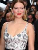 Lea Seydoux at "Oh Mercy!" Screening, 72nd Annual Cannes Film Festival