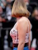 Lea Seydoux at "Oh Mercy!" Screening, 72nd Annual Cannes Film Festival