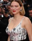 Lea Seydoux at "Oh Mercy!" Screening, 72nd Annual Cannes Film Festival
