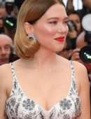 Lea Seydoux at "Oh Mercy!" Screening, 72nd Annual Cannes Film Festival