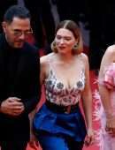 Lea Seydoux at "Oh Mercy!" Screening, 72nd Annual Cannes Film Festival