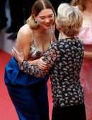 Lea Seydoux at "Oh Mercy!" Screening, 72nd Annual Cannes Film Festival