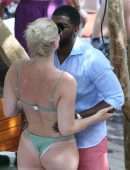 Lindsey Vonn in Thong Bikini at a Pool Party in Miami