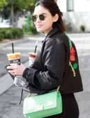 Lucy Hale Booty, Leaving Alfred's Coffee in LA