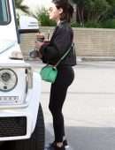 Lucy Hale Booty, Leaving Alfred's Coffee in LA