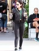 Lucy Hale Booty, Leaving Alfred's Coffee in LA