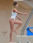 Margot Robbie at Eden Roc Hotel in Cannes