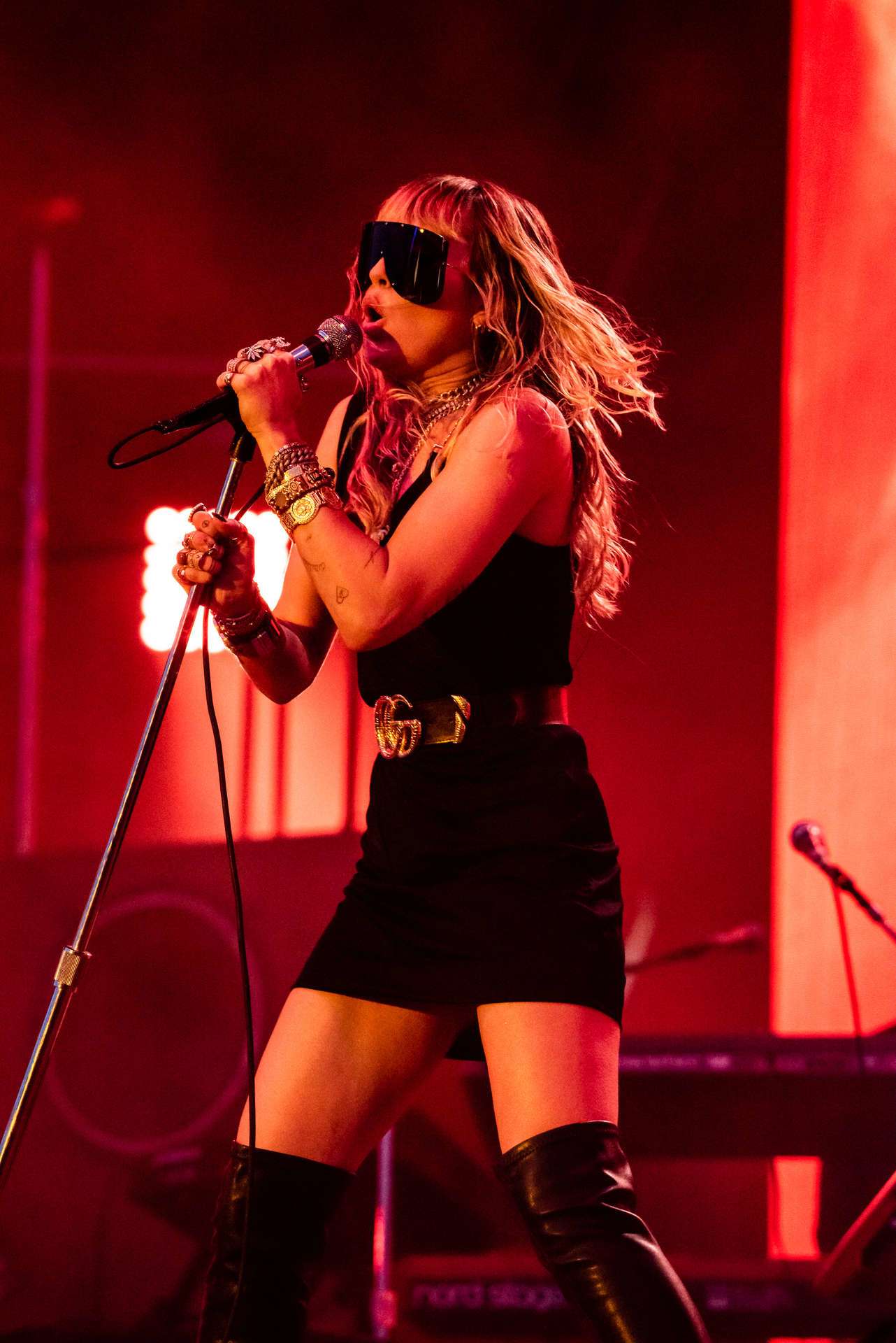 Miley Cyrus at BBC Radio 1 Big Weekend In Middlesborough