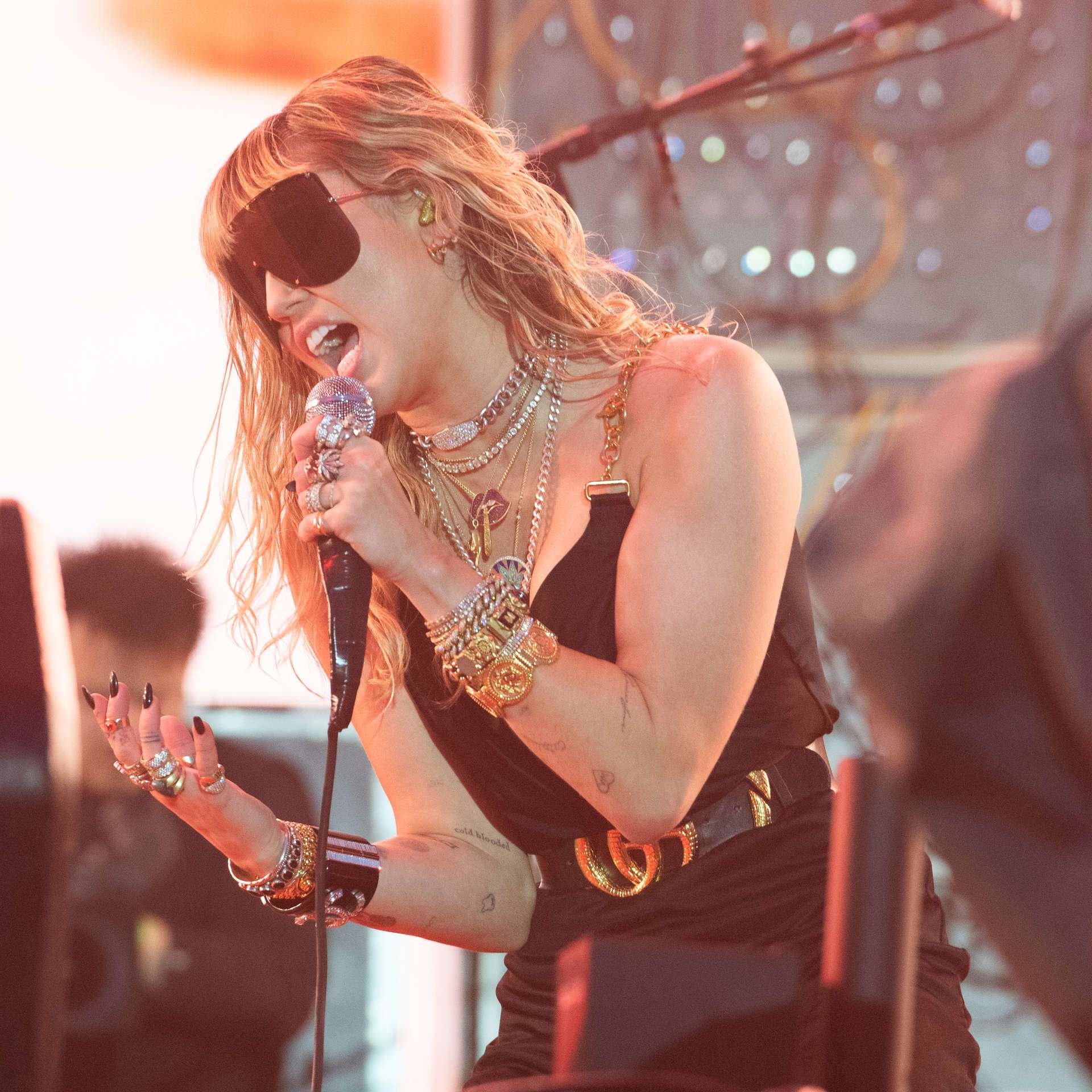 Miley Cyrus at BBC Radio 1 Big Weekend In Middlesborough