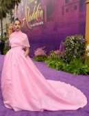 Naomi Scott at the Premiere of Disney's "Aladdin" in Los Angeles