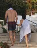 Nina Dobrev Booty at Hotel du Cap-Eden-Roc in Antibes