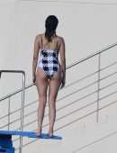 Nina Dobrev Booty at Hotel du Cap-Eden-Roc in Antibes