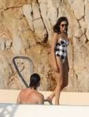 Nina Dobrev Booty at Hotel du Cap-Eden-Roc in Antibes