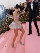 Nina Dobrev Leggy at 2019 Met Gala in NYC