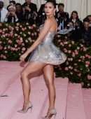 Nina Dobrev Leggy at 2019 Met Gala in NYC