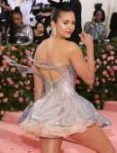 Nina Dobrev Leggy at 2019 Met Gala in NYC