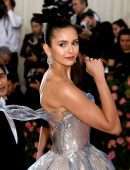 Nina Dobrev Leggy at 2019 Met Gala in NYC