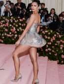 Nina Dobrev Leggy at 2019 Met Gala in NYC