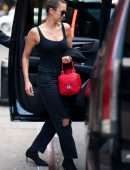 Nina Dobrev Out and About in Tribeca, NYC