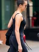Nina Dobrev Out and About in Tribeca, NYC