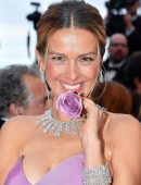 Petra Nemcova at "A Hidden Life" Screening, The 72nd Annual Cannes Film Festival