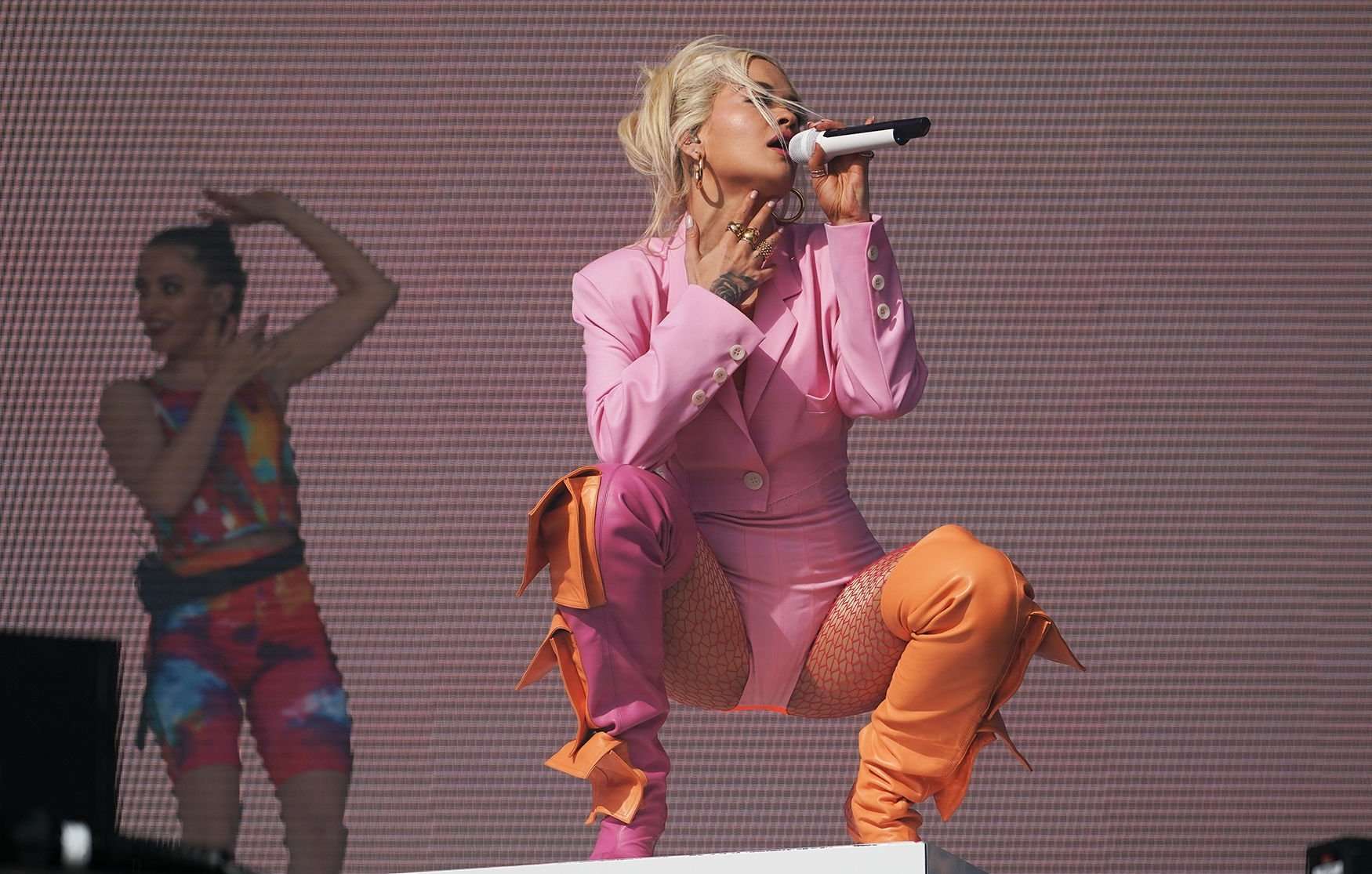 Rita Ora at BBC Radio 1 Big Weekend in Middlesbrough