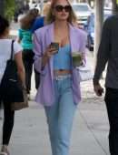Romee Strijd Cleavage, Out in West Hollywood