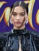 Shanina Shaik at the Premiere of Disney's “Aladdin” in Los Angeles