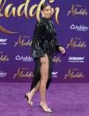 Shanina Shaik at the Premiere of Disney's “Aladdin” in Los Angeles