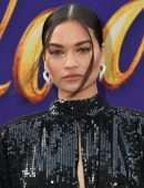 Shanina Shaik at the Premiere of Disney's “Aladdin” in Los Angeles