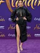 Shanina Shaik at the Premiere of Disney's “Aladdin” in Los Angeles