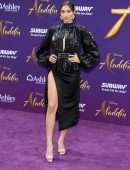 Shanina Shaik at the Premiere of Disney's “Aladdin” in Los Angeles