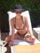 Tao Wickrath at Strip Club Pool Party in Las Vegas