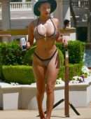 Tao Wickrath at Strip Club Pool Party in Las Vegas