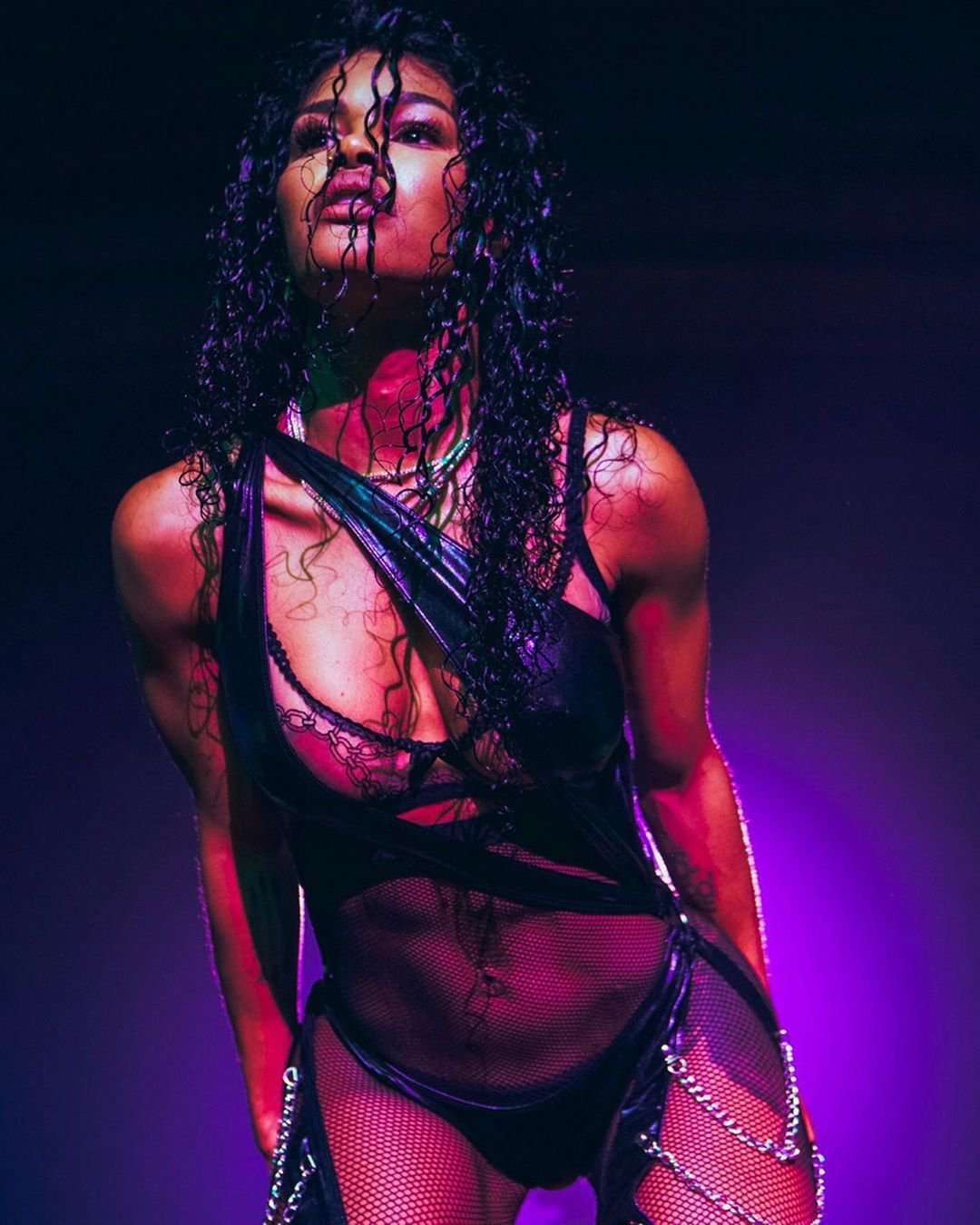 Teyana Taylor OnsStage in New York