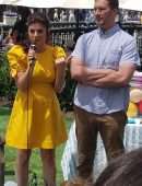 Tiffani Thiessen Promoting her Book "You're Missing It! at the Grove in Hollywood