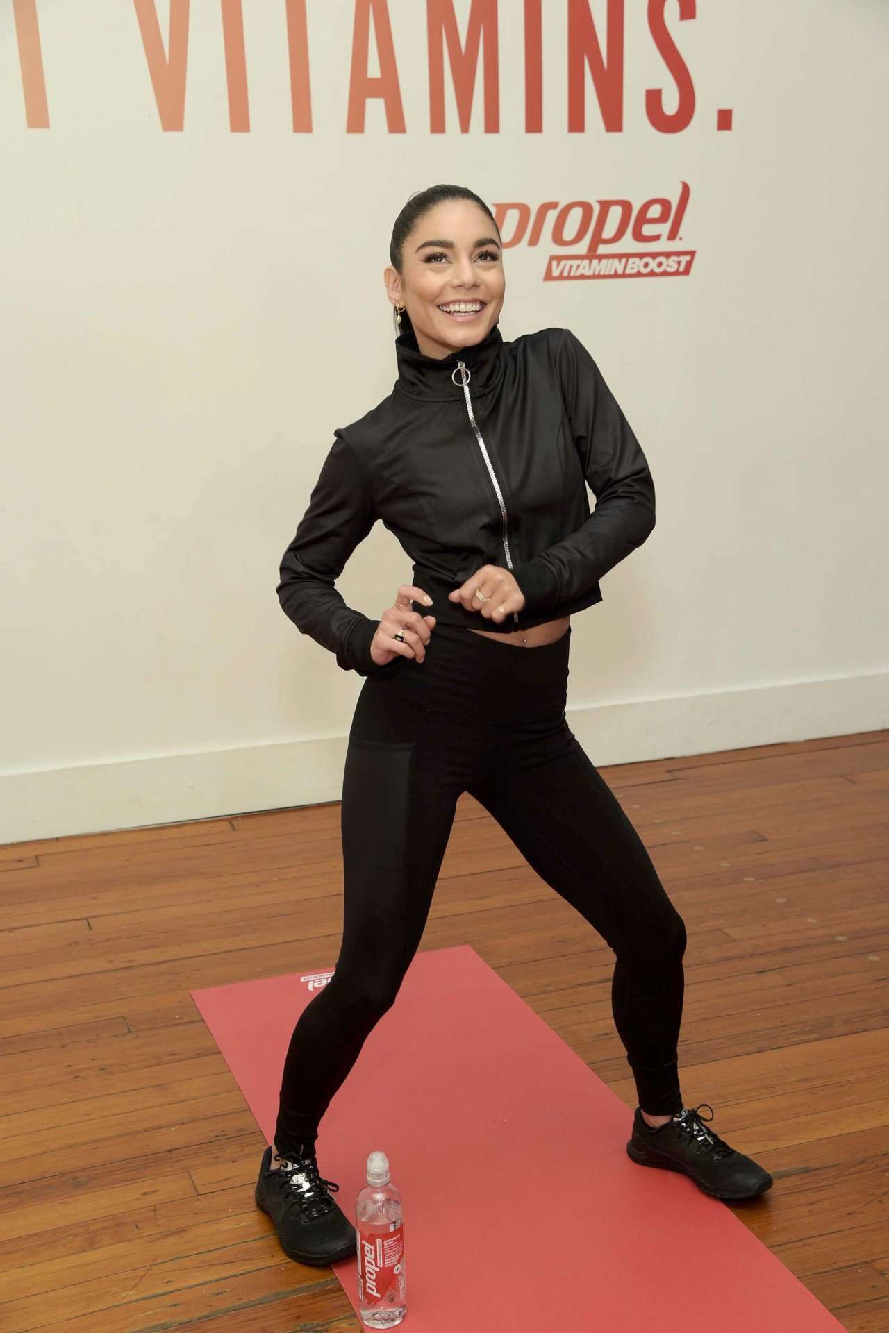 Vanessa Hudgens at Propel Vitamin Boost Launch Event in New York