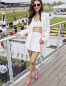Victoria Justice at 144th Preakness Stakes in Baltimore