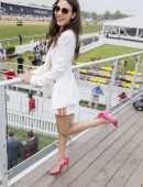 Victoria Justice at 144th Preakness Stakes in Baltimore