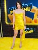 Violett Beane at the Premiere of “Pokemon: Detective Pikachu” in New York