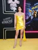 Violett Beane at the Premiere of “Pokemon: Detective Pikachu” in New York