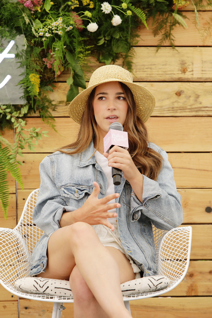Aly Raisman at Aerie REALTreat in Collaboration with Create & Cultivate in Los Angeles