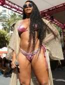Ashanti in Bikini and Performing Live at Flamingo Las Vegas’ Go Pool Dayclub