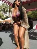 Ashanti in Bikini and Performing Live at Flamingo Las Vegas’ Go Pool Dayclub